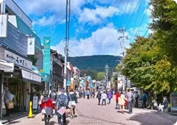 画像:旧軽井沢銀座通り