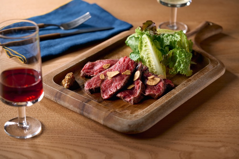 蓼科牛のランイチステーキ